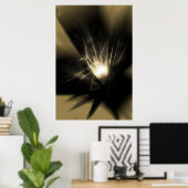Enigmatisches Licht Poster (Heimbüro)