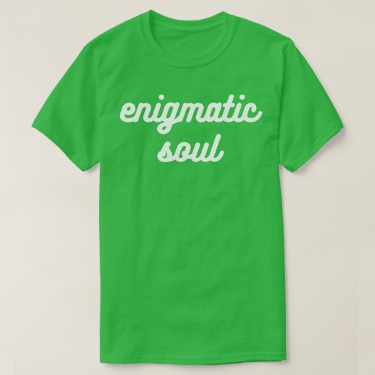 Enigmatisches Soul T-Shirt (Design vorne)