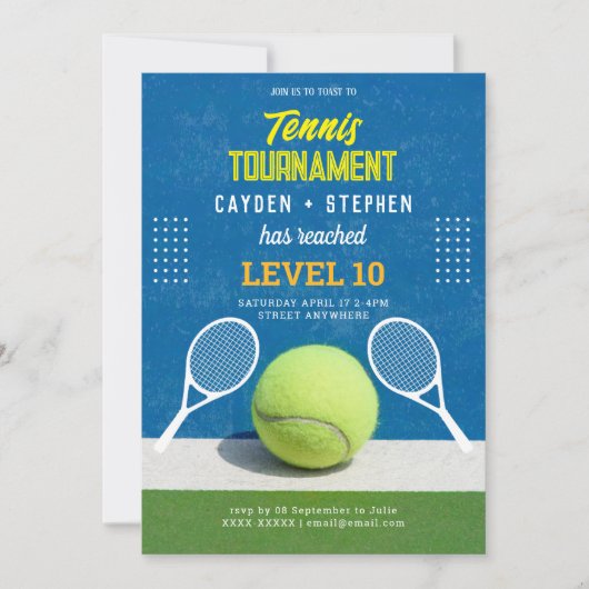 Enis Country Club Verlobung Einladung (Vorderseite)