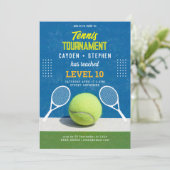 Enis Country Club Verlobung Einladung (Stehend Vorderseite)