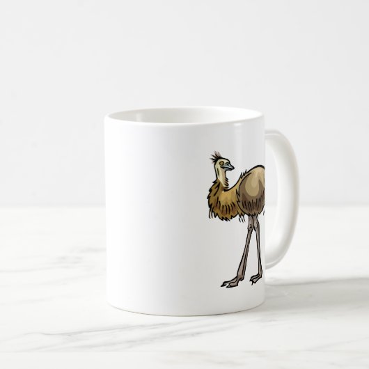 Enis Emu Kaffeetasse (VorderseiteRechts)