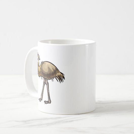 Enis Emu Kaffeetasse (Vorderseite Links)