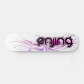 Enjing Brett: Rosa für die Damen Skateboard (Horizontal)