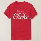 Enjoy A Choke Funny Jiu Jitsu MMA 3 T-Shirt (Design vorne)