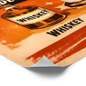 Enjoy a Real Old Fashioned Poster (Ecke)