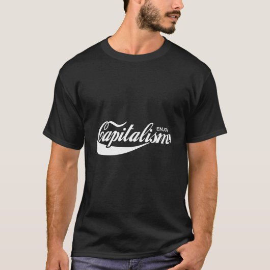 Enjoy Capitalism T-Shirt (Vorderseite)