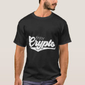 Enjoy Crypto Minimalist Design T-Shirt (Vorderseite)