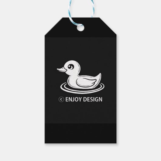ENJOY DESIGN TAG ギフトタグ GESCHENKANHÄNGER (Vorderseite)