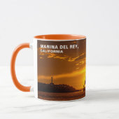 Enjoy Every Sunset - MARINA DEL REY, CA Mug Tasse (Links)