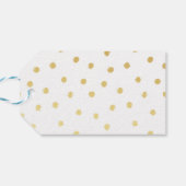 "Enjoy" Goldkalligrafie-Gastgeschenk Hochzeit Geschenkanhänger (Rückseite Horizontal)