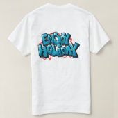 Enjoy Holiday T-Shirt (Design Rückseite)