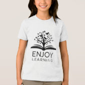 ENJOY LEARNING Tri-Blend SHIRT (Vorderseite)
