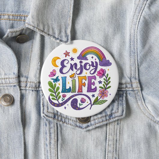 "Enjoy Life" Button (Beispiel)