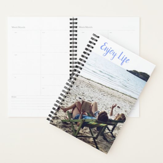 "Enjoy Life" im Beach Personal Journal Planer (Anzeige)