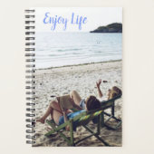 "Enjoy Life" im Beach Personal Journal Planer (Vorderseite)