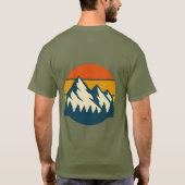 Enjoy Life in Calm Nature T-Shirt (Rückseite)