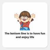 Enjoy Life - Stickers (Vorderseite)