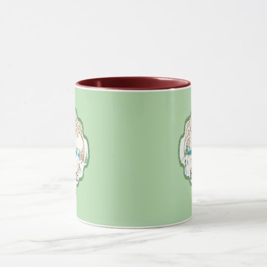 Enjoy Little Things | Cozy Winter Scene Mug Tasse (Zentrum)