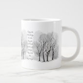 Enjoy Little Things Inspirational Life Quote Jumbo-Tasse (Rechts)