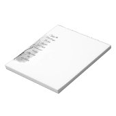 Enjoy Little Things Inspirational Life Quote Notizblock (Rotiert)