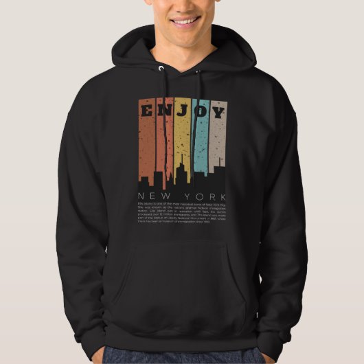 Enjoy New York Hoodie (Vorderseite)