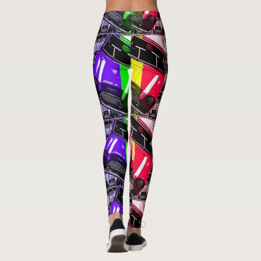 "Enjoy Racing Car" Leggings (Rückseite)