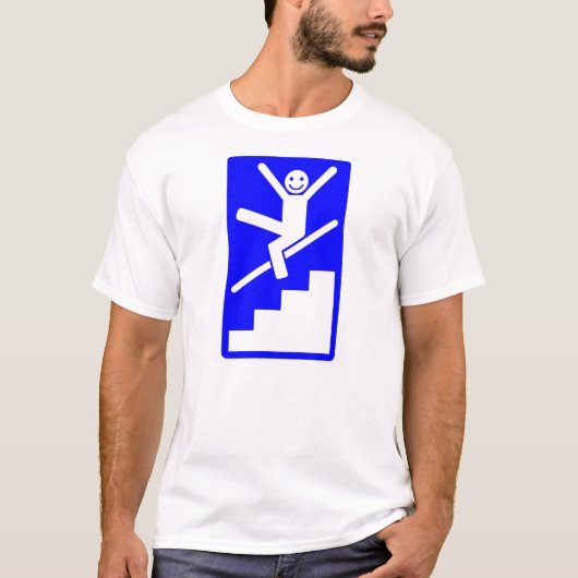 Enjoy schiebend hinunter Geländerdocken T-Shirt (Vorderseite)