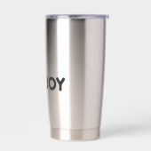 Enjoy T-Shirt Thermobecher (Links)