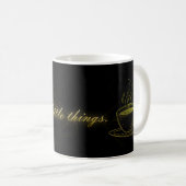 Enjoy The Little Things Coffee Mug Kaffeetasse (VorderseiteRechts)