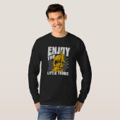 Enjoy The Little Things Microbiologist Premium T-Shirt (Vorne ganz)