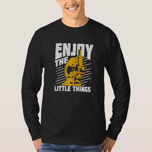 Enjoy The Little Things Microbiologist Premium T-Shirt (Vorderseite)