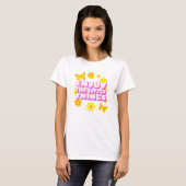 Enjoy the Little Things – Retro Aesthetic Quote wi T-Shirt (Vorne ganz)