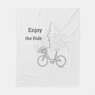  Enjoy the Ride: Minimalist DAILYMIEN Blanket  Fleecedecke