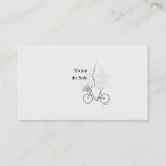  Enjoy the Ride: Minimalist DAILYMIEN BusinessCard Visitenkarte