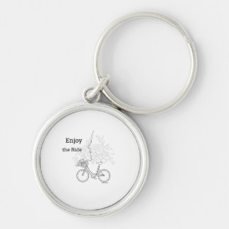  Enjoy the Ride: Minimalist DAILYMIEN  Keychain Schlüsselanhänger