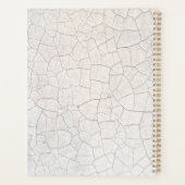 Enjoy The Ride Watercolor Bicycle With Flowers Planer (Rückseite)