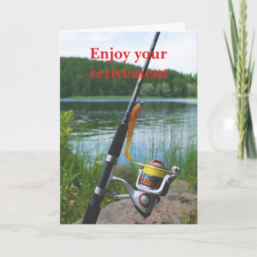 Enjoy your retirement. karte (Vorderseite)