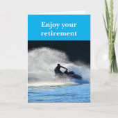 Enjoy your retirement. karte (Vorderseite)