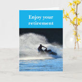 Enjoy your retirement. karte (Gelbe Blume)