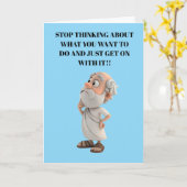 Enjoy your retirement. karte (Gelbe Blume)