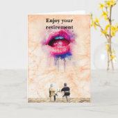 Enjoy your retirement. karte (Gelbe Blume)