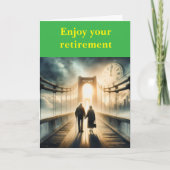 Enjoy your retirement. karte (Vorderseite)