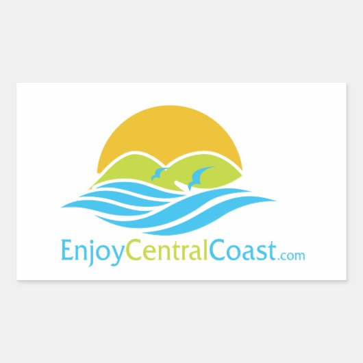 EnjoyCentralCoast.com Aufkleber (Vorderseite)