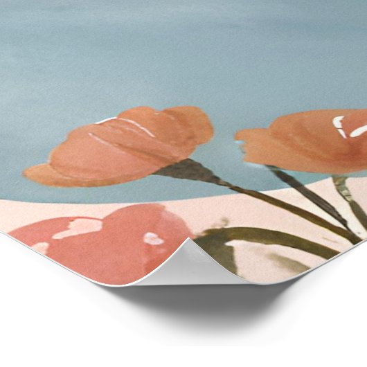 Enjoying a swim poster (Ecke)