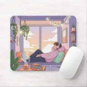 Enjoying Music Mousepad (Mit Mouse)