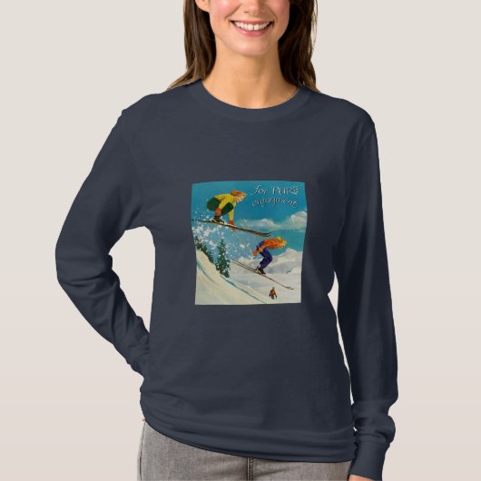 Enjoying Ski T-Shirt (Vorderseite)