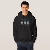 Enjoying The Journey RV Pilot Camp Couple Camping Hoodie (Vorne ganz)
