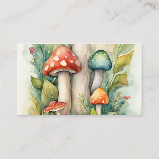 Enkante Gartenmärchen-Babydusche-Windel-Tombola Begleitkarte (Rückseite)