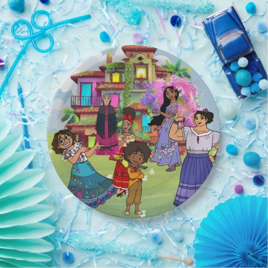 Enkantenplatte Pappteller (Party)