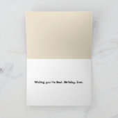 Enkaustischer Paint Portait eines Golden Retriever Karte (Innenseite)